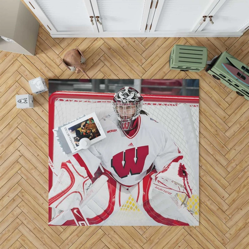 Nikki Kaasa Professional Hockey Player Rug