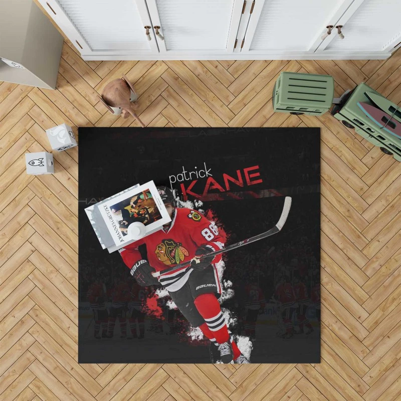 Patrick Kane Strong Nhl Hockey Player Rug