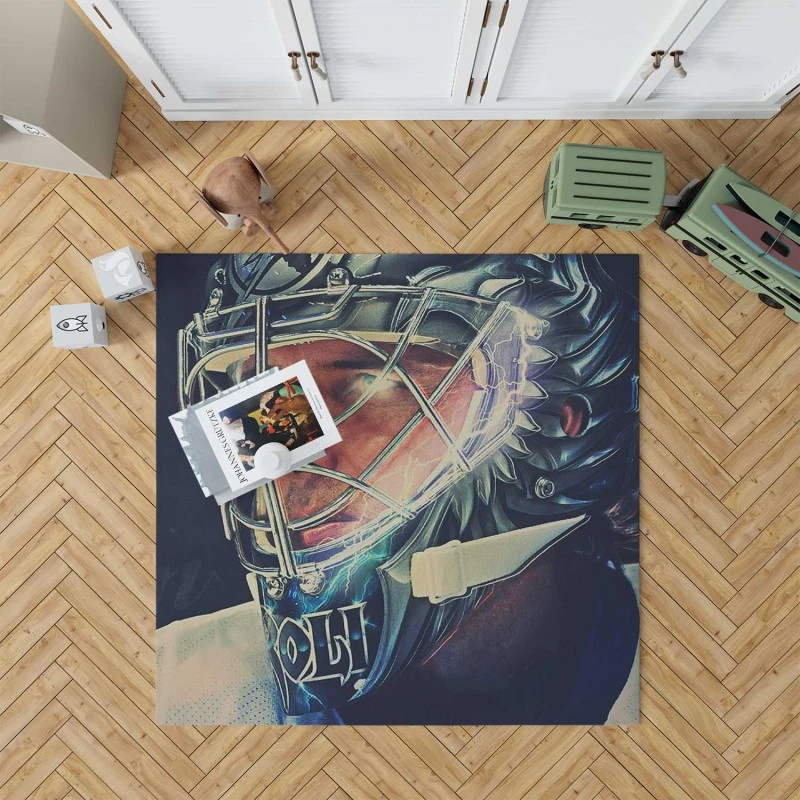 Dwayne Olson Professional Nhl Hockey Player Rug