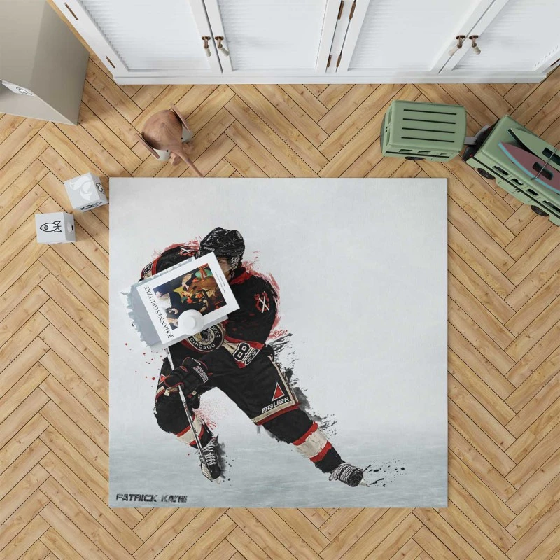 Excellent Nhl Hockey Player Patrick Kane Rug