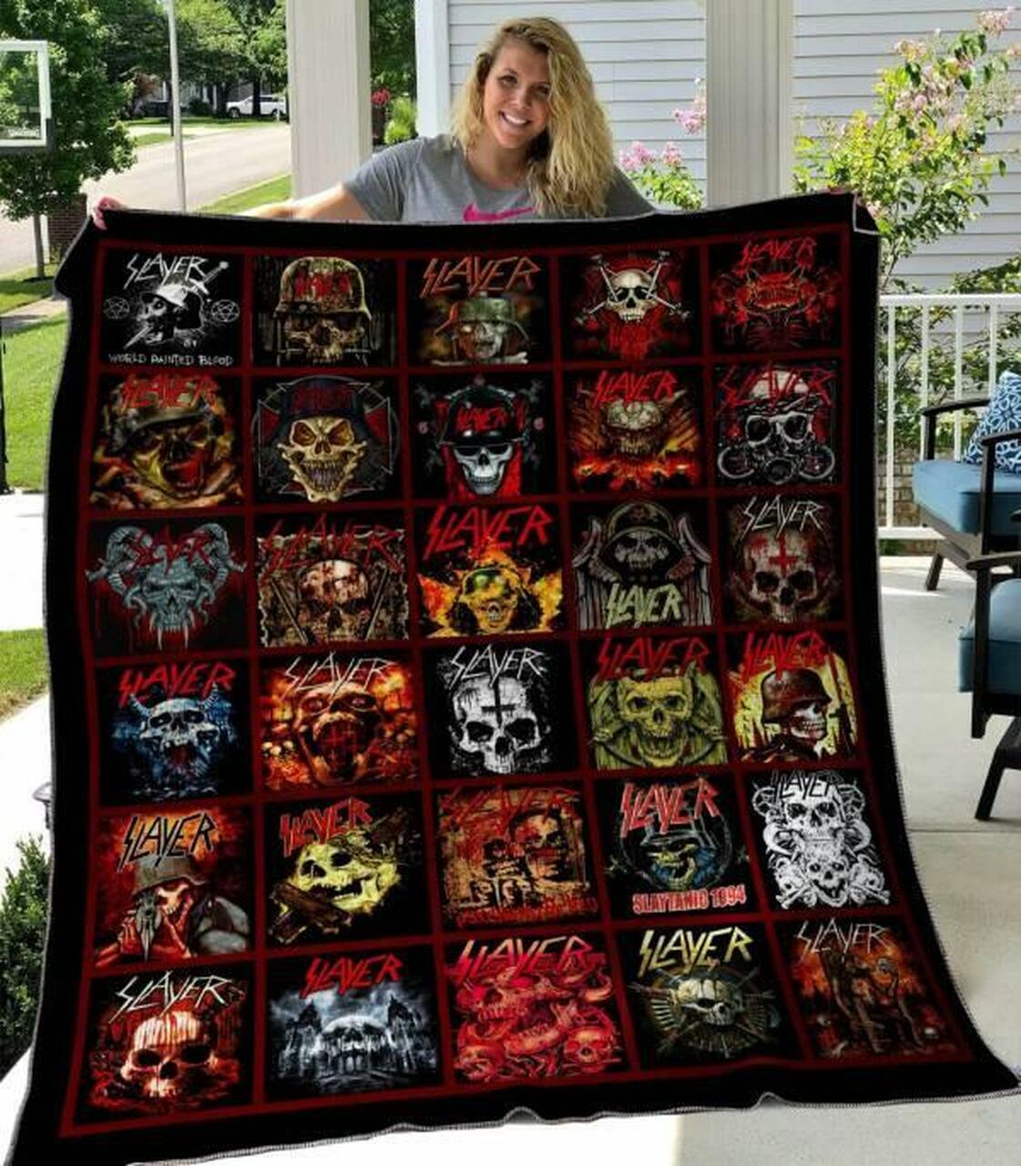 Slayer 3 Quilt Blanket Hvt250515 Quilt