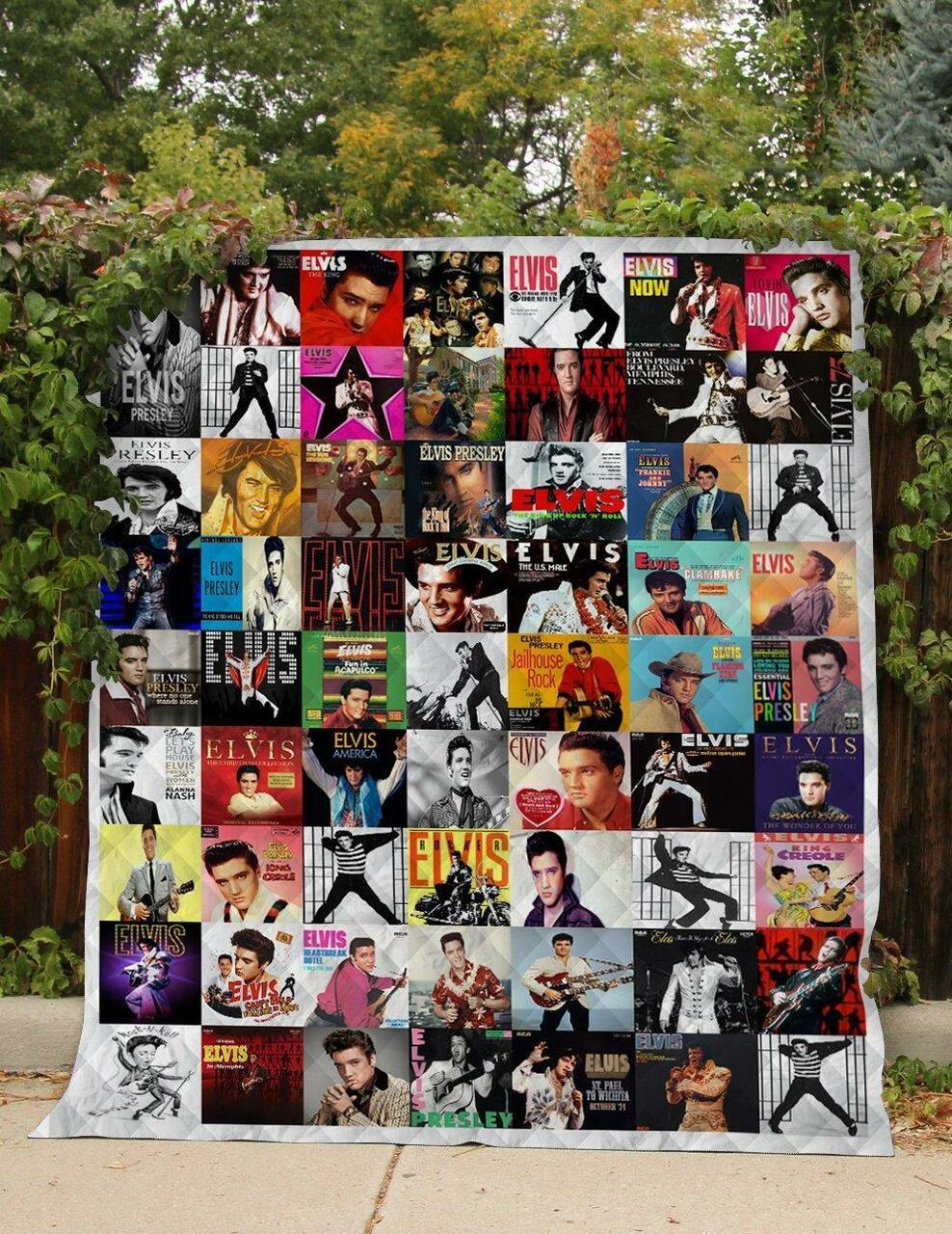 Elton Jonh Quilt Blanket
