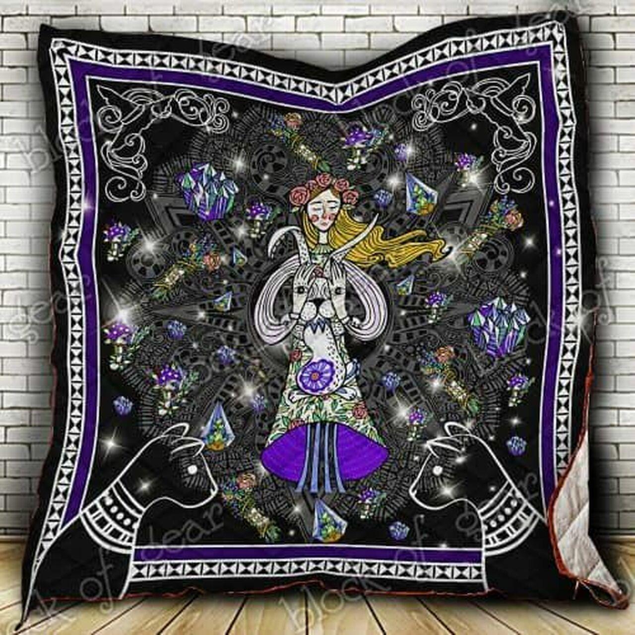 Good Witch Cl18100301Mdq Quilt Blanket