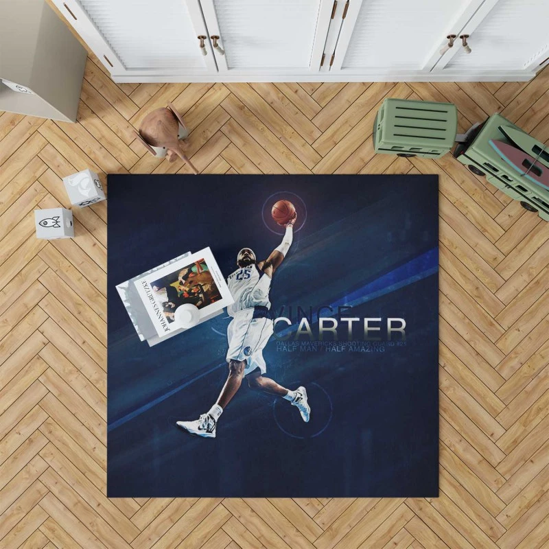 Professional Dallas Mavericksssss Nba Player Vince Carter Rug