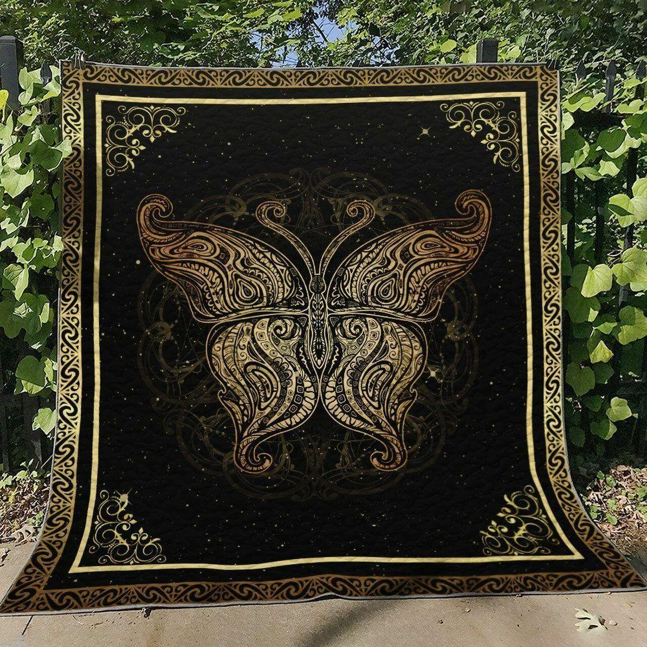 Butterfly Qn130707 Quilt Blanket