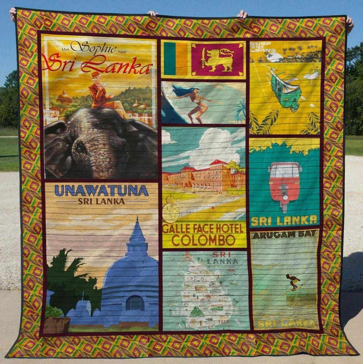 Sri Lanka Bi010710B Tbg Quilt Blanket