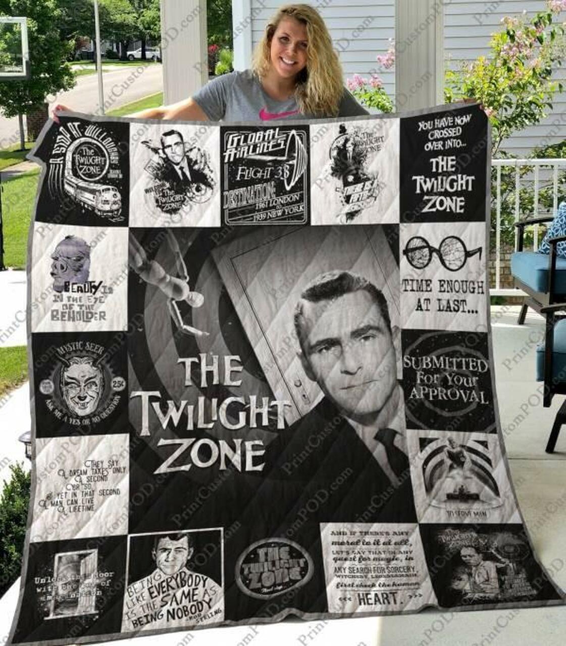 The Twilight Zone Quilt Blanket Limited Quilt Blanket