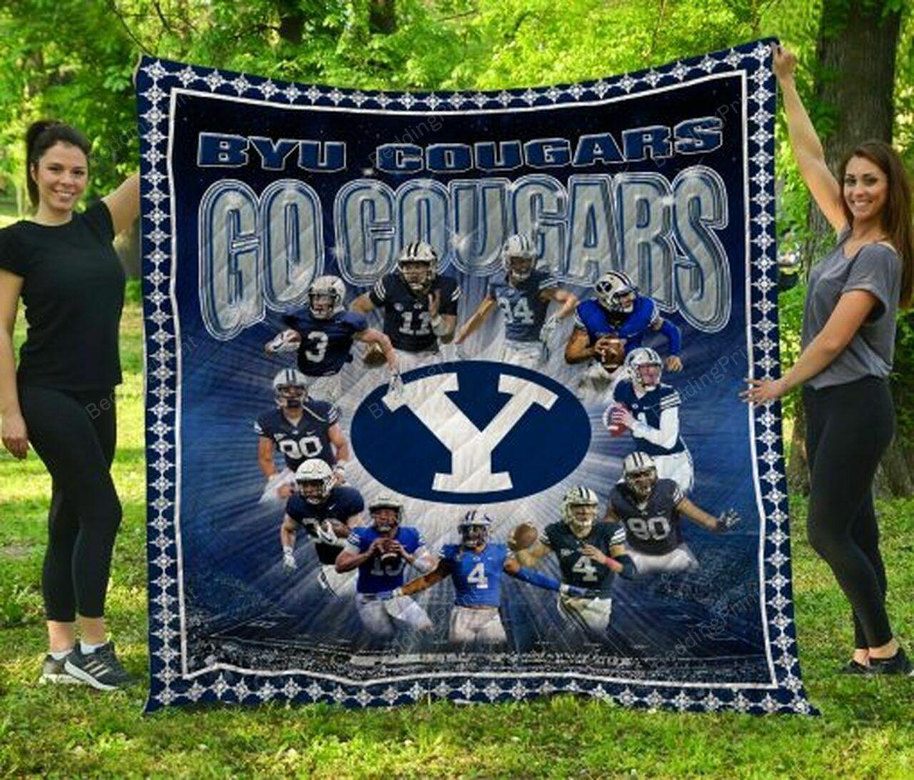 Ncaa Byu Cou Quilt Blanket #1624
