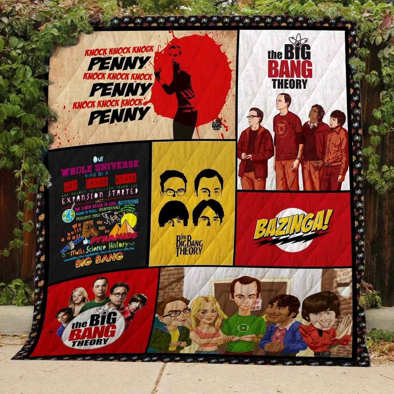 The Big Bang Theory Quilt Blanket Quilt