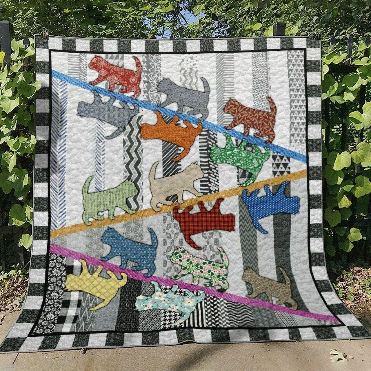 Cat Tl270609 Quilt Blanket