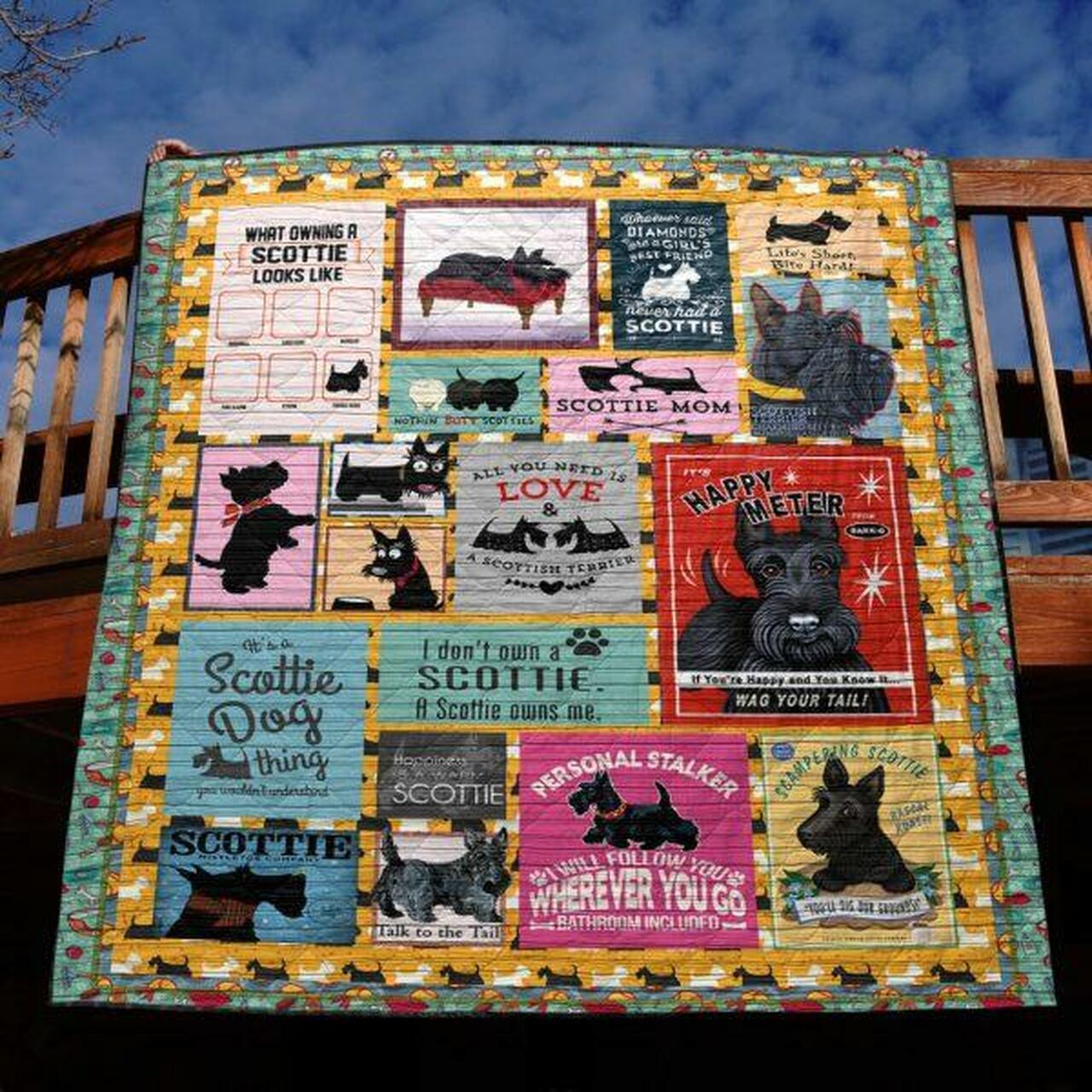 Happy Meter Quilt Blanket Py68 Quilt
