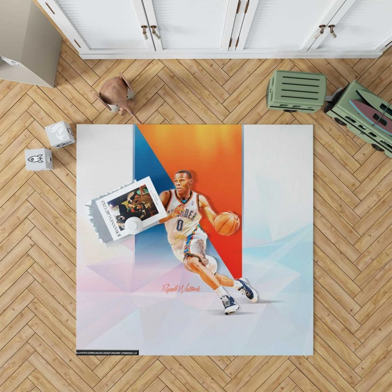 Russell Westbrook Nba Veteran Point Guard Rug