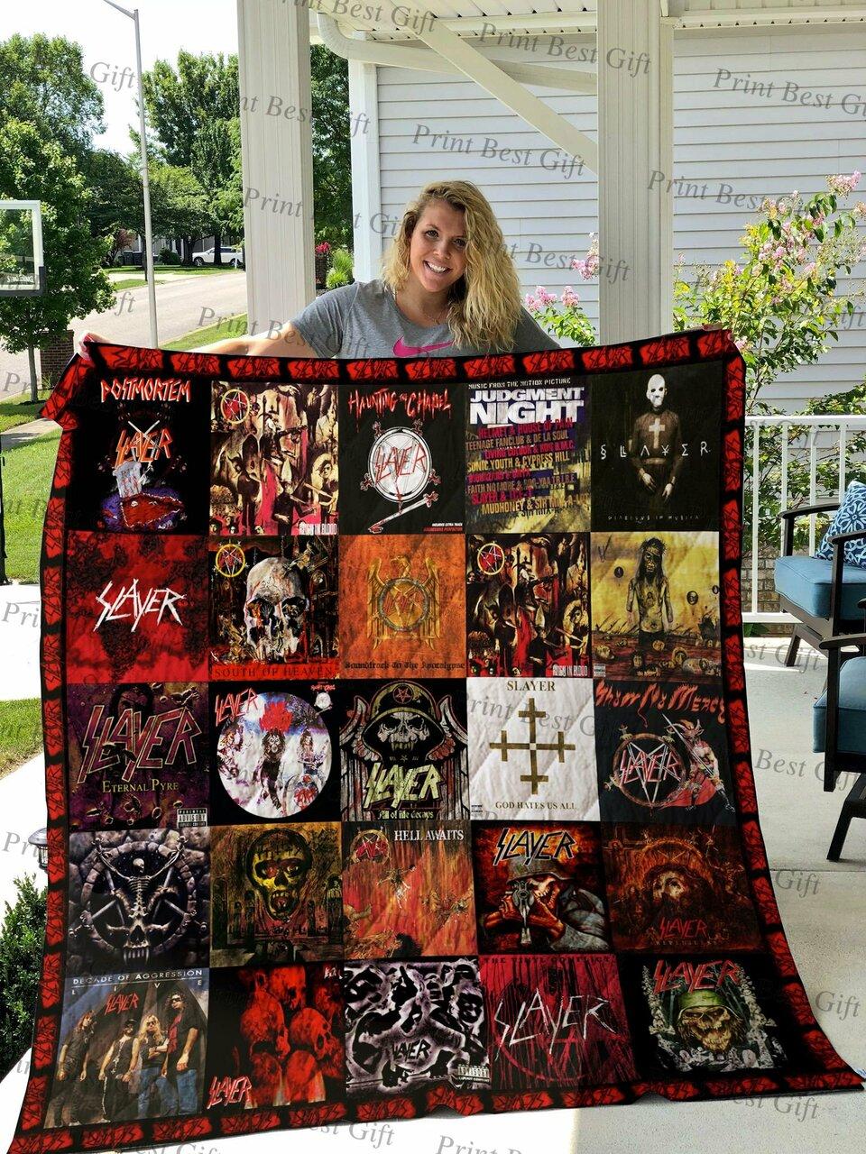 Slayer Al Coverter Quilt Blanket Ver 2