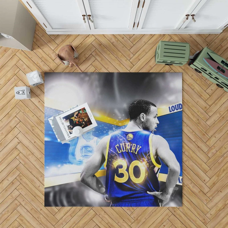 Stephen Curry Nba All Star Nba Rug