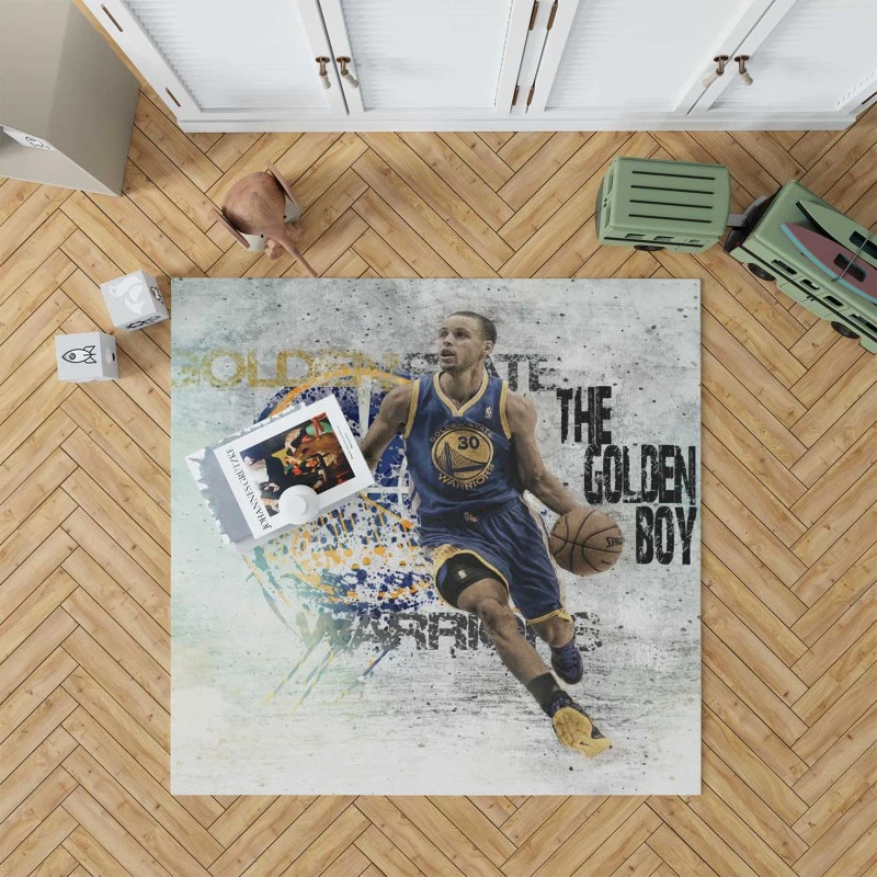 Stephen Curry All Nba Nba Basketball Rug