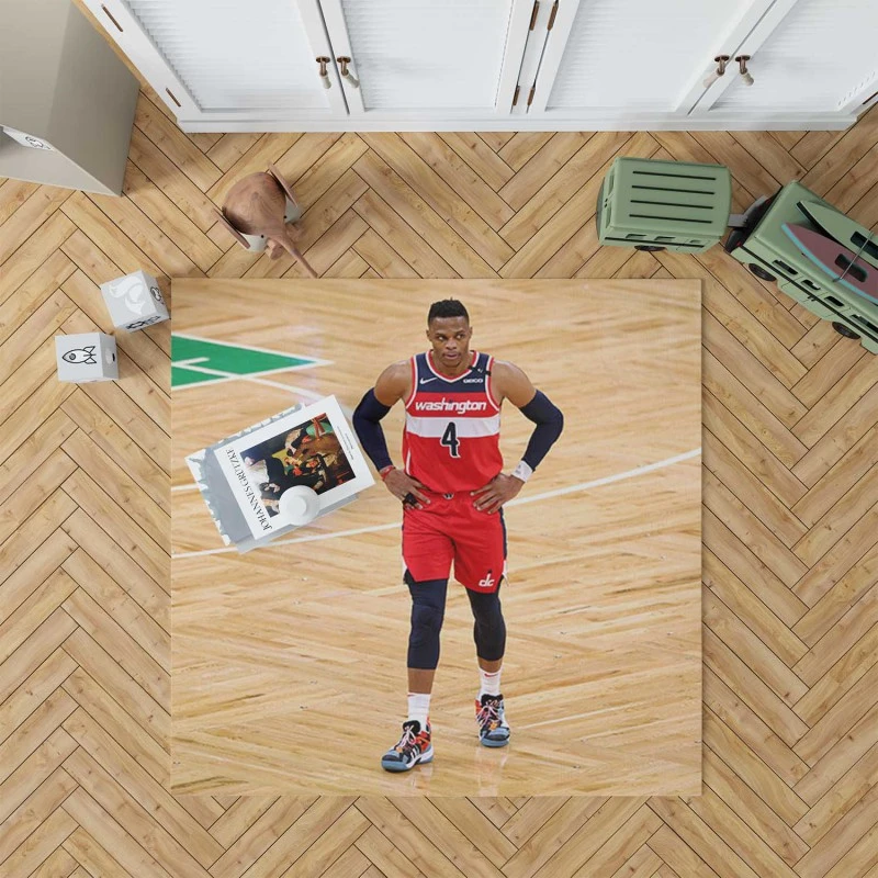 Russell Westbrook Nba Court Rug