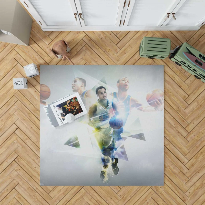 Stephen Curry Nba Most Valuable Player Rug