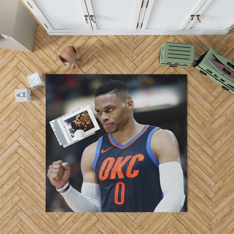 Russell Westbrook Oklahoma City Nba Rug