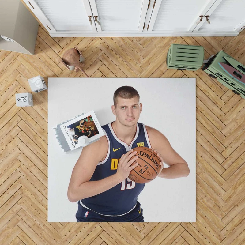 Nikola Jokic Denver Nuggets Nba Basketball Rug