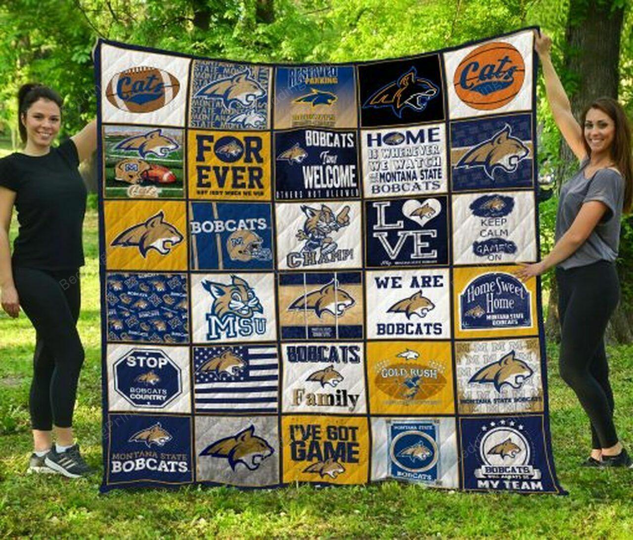 Ncaa Montatate Bob Quilt Blanket #1507