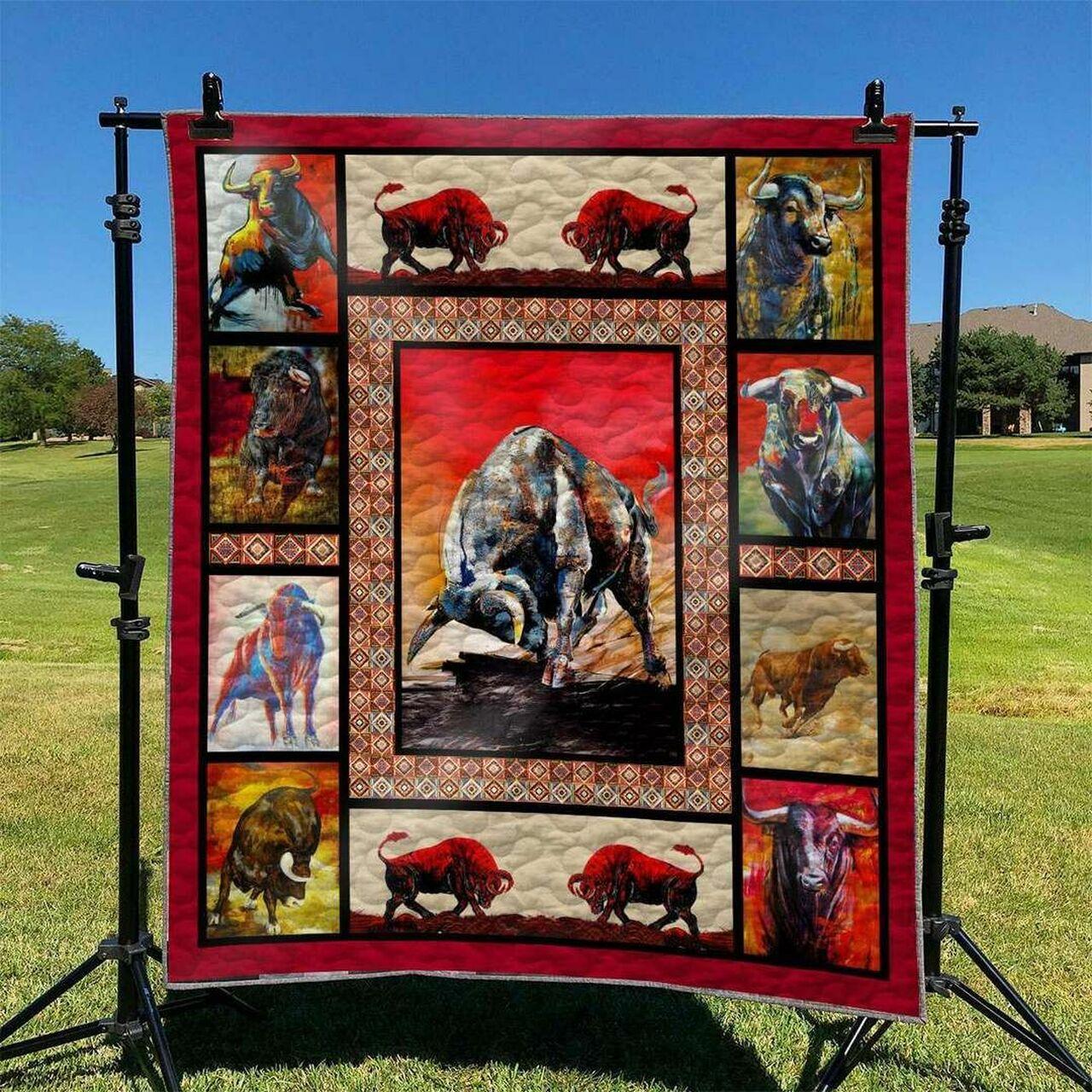 Bull Td2809120 Quilt Blanket