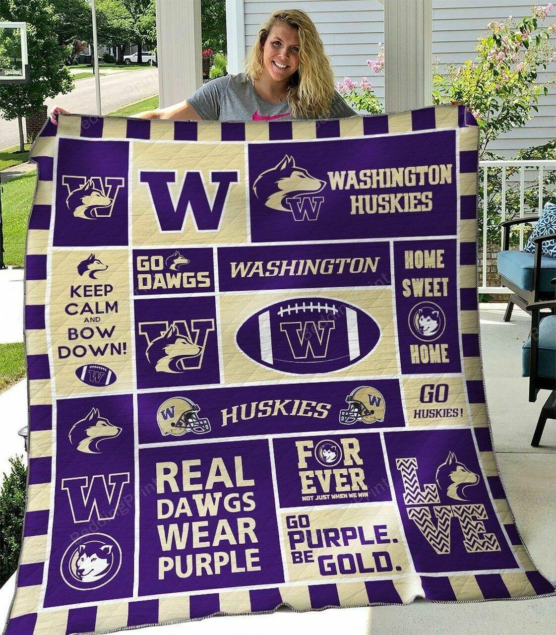 Ncaahington Quilt Blanket #702
