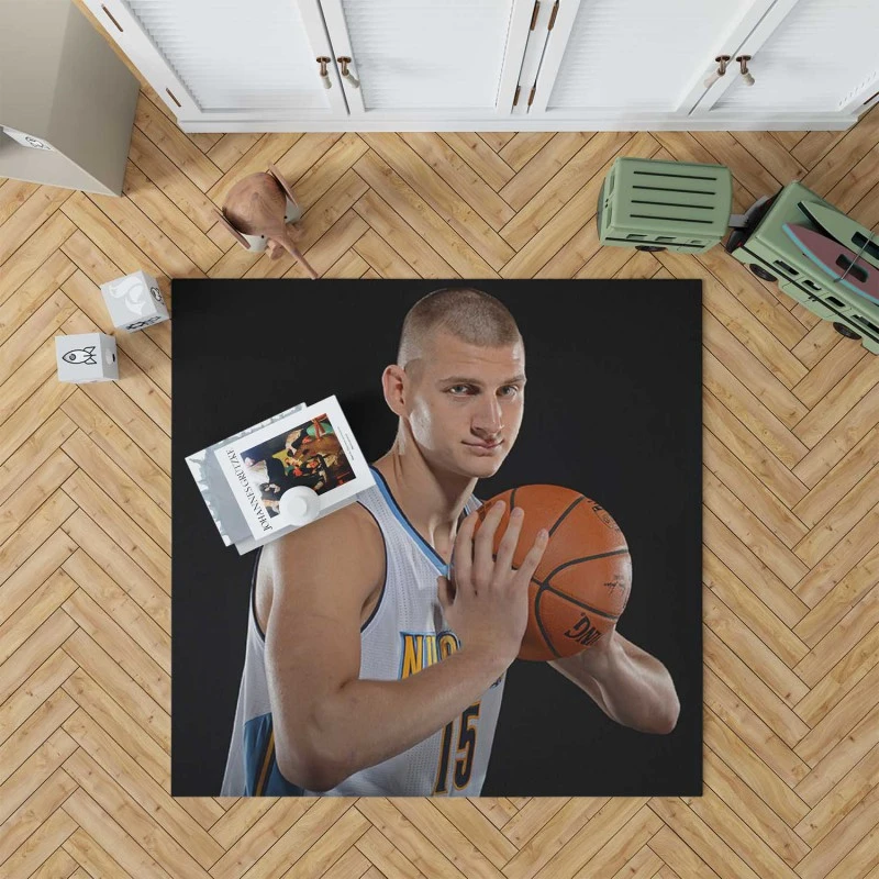 Nikola Jokic Serbian Professional Basketball Player Rug