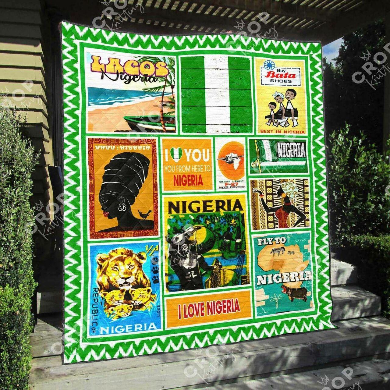 Nigeria Na280607 Tbg Quilt Blanket