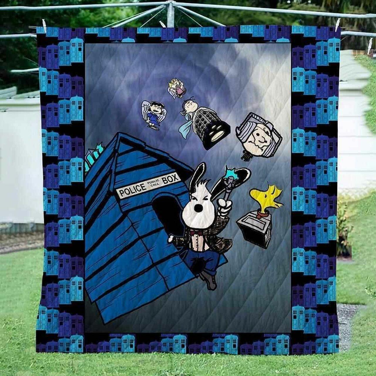 Snoopy e V2 Blanket Th0607 Quilt