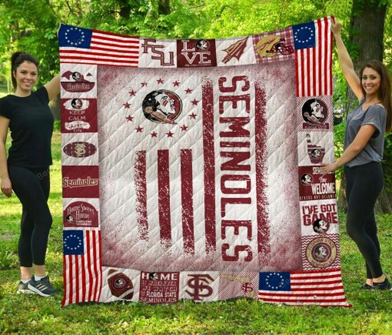 Ncaa Floritaemin Quilt Blanket #80