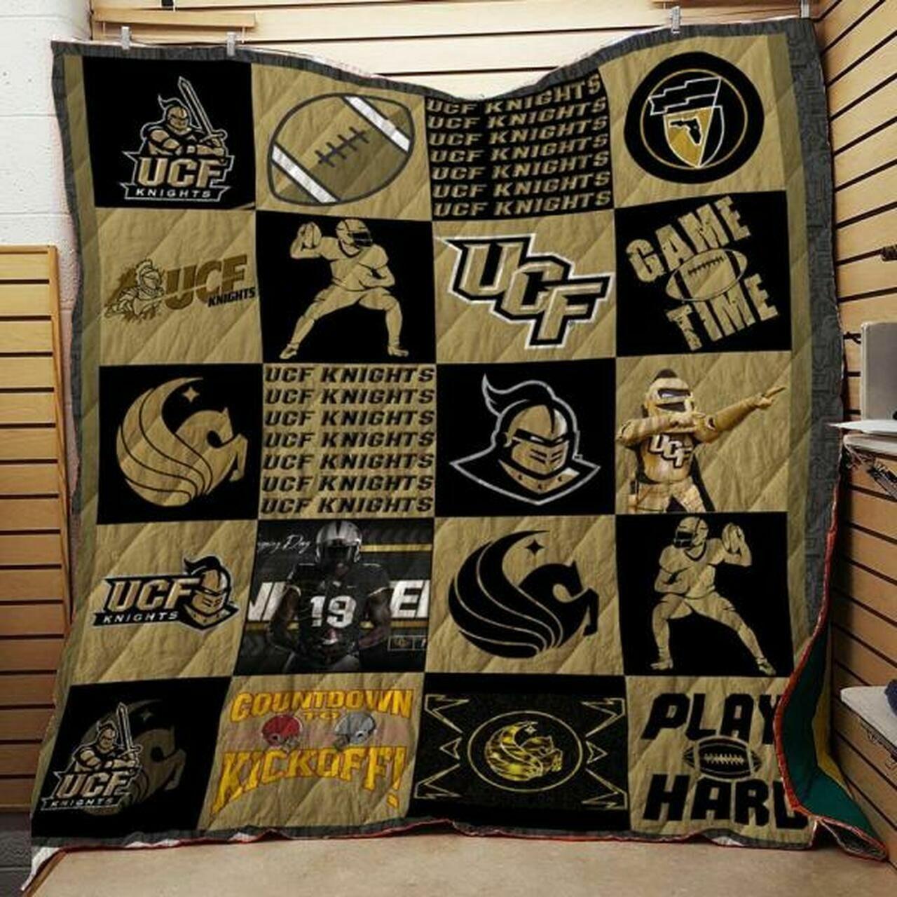 Ncaa Ucf Kni Quilt Blanket #1142