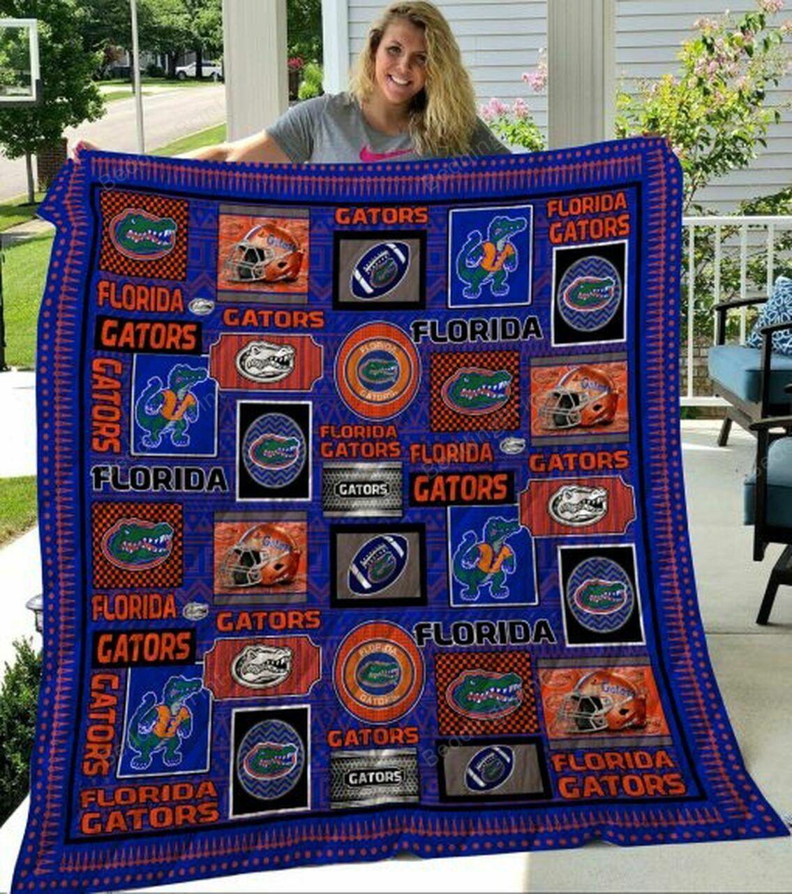 Ncaa Florida Ga Quilt Blanket #831