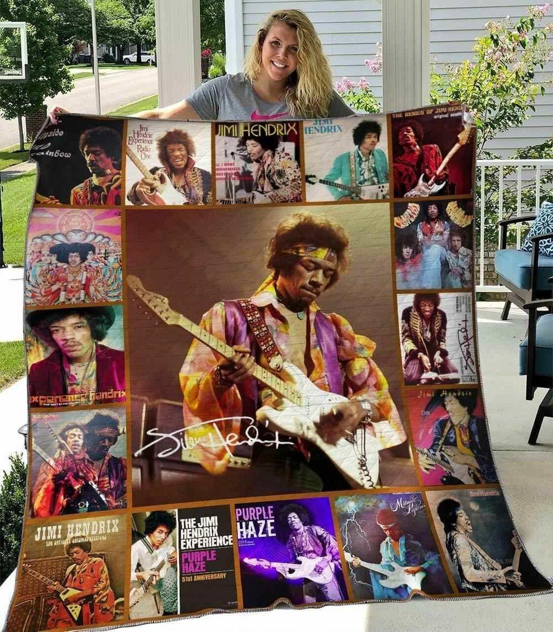 The Jimi Hendrix Blanket Th1507 Quilt