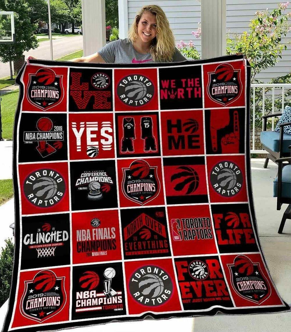 Toronto Rapketball V2 Blanket Th2906 Quilt