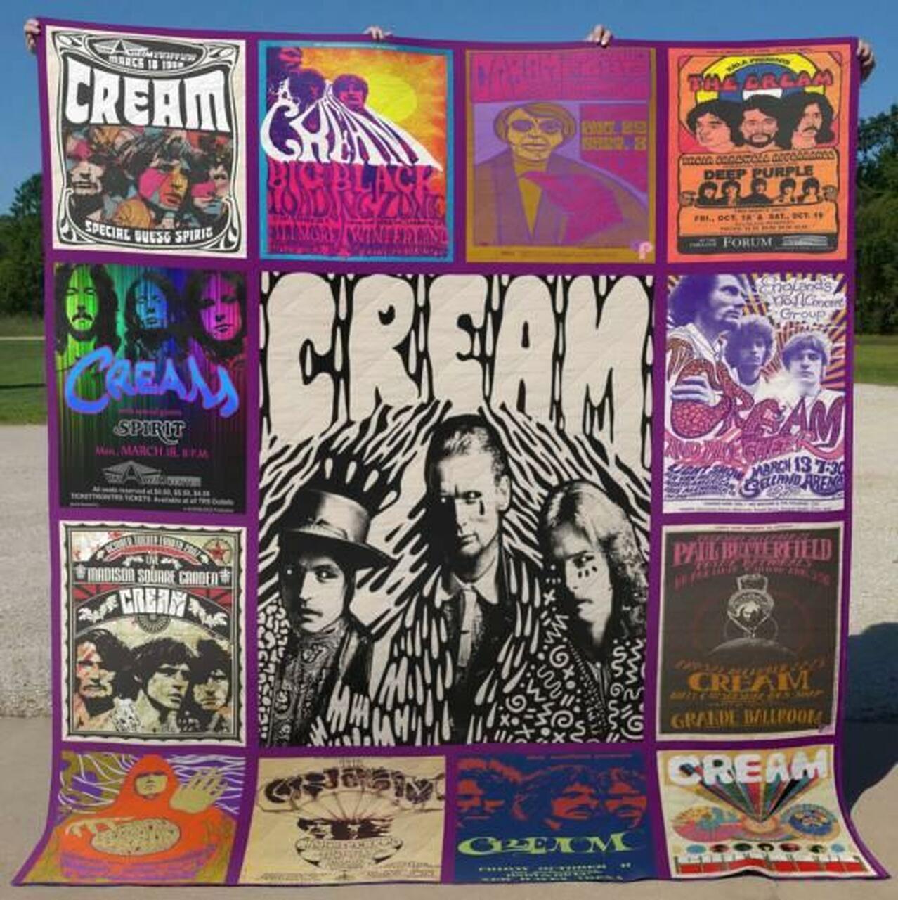 Cream Quilt Blanket Hvt290505 Quilt