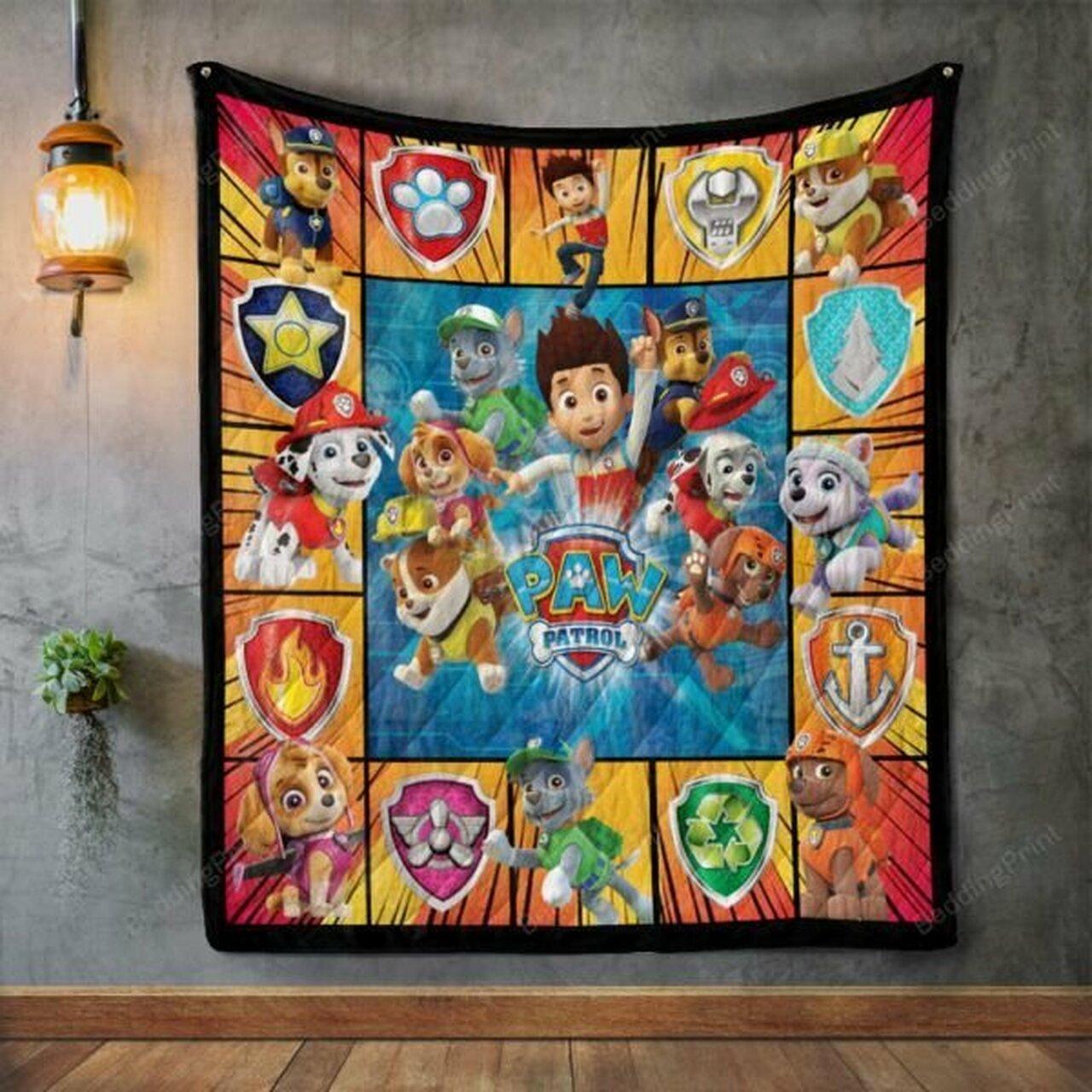 Paw Patrtyle2 Quilt Blanket