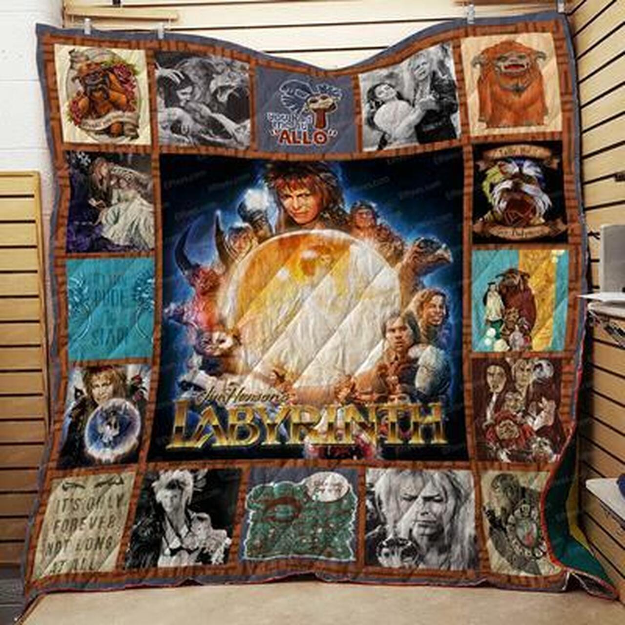 Labyrinth Quilt Blanket Lbr01 Quilt