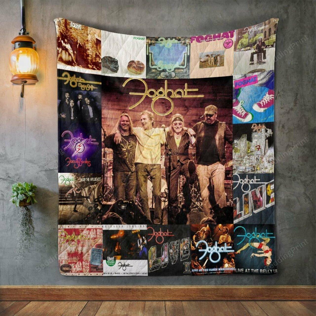 Foghat Album Co Quilt Blanket