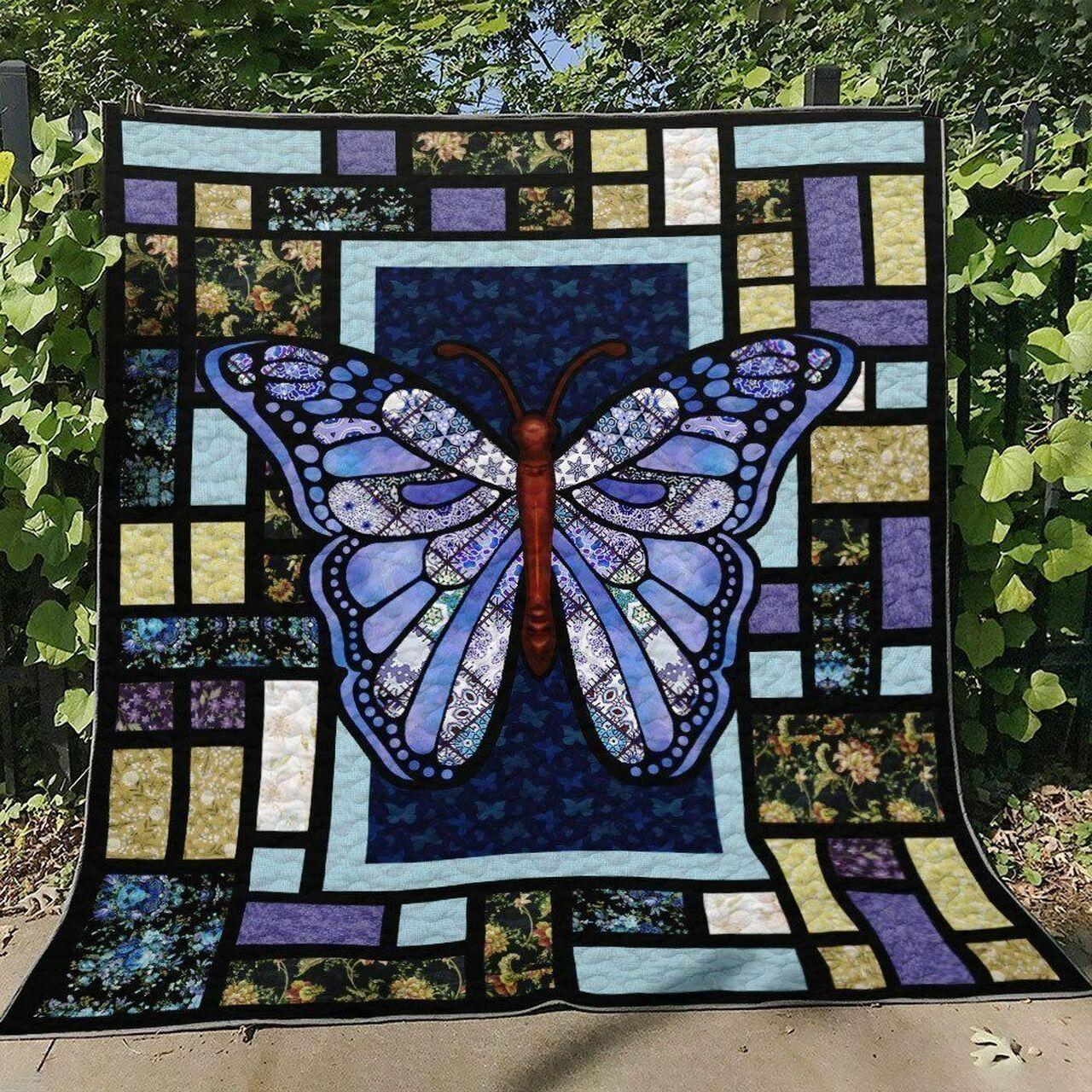 Butterfly Hm150703 Quilt Blanket