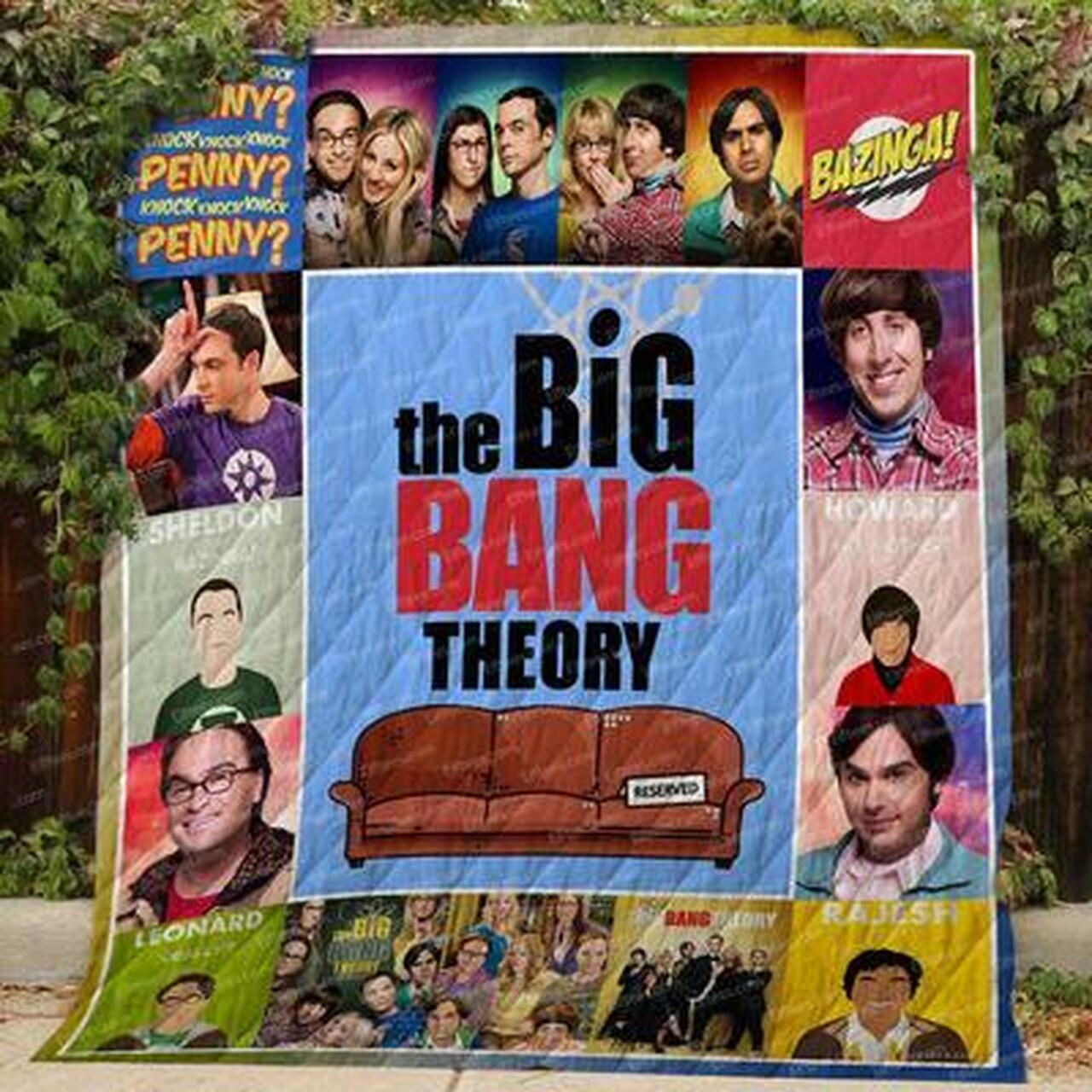 The Big Bang Theory Quilt Blanket Bbt028 Quilt