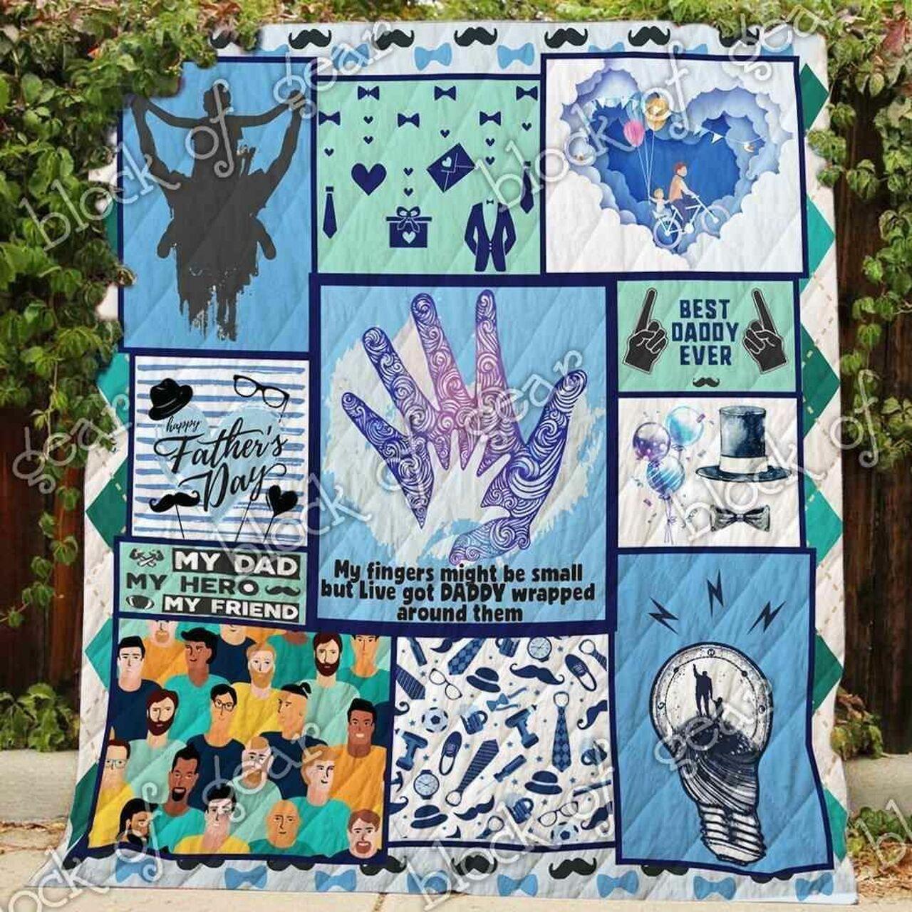 Love Dad Blanket Kc1307 Quilt