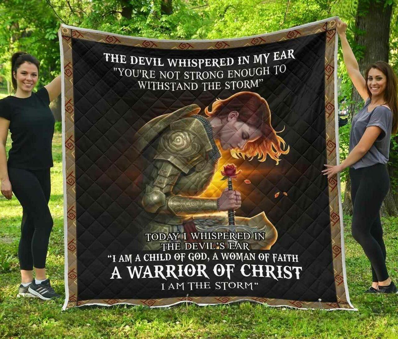 I Am Child Of God I Amtorm Premium Blanket Th0509 Quilt
