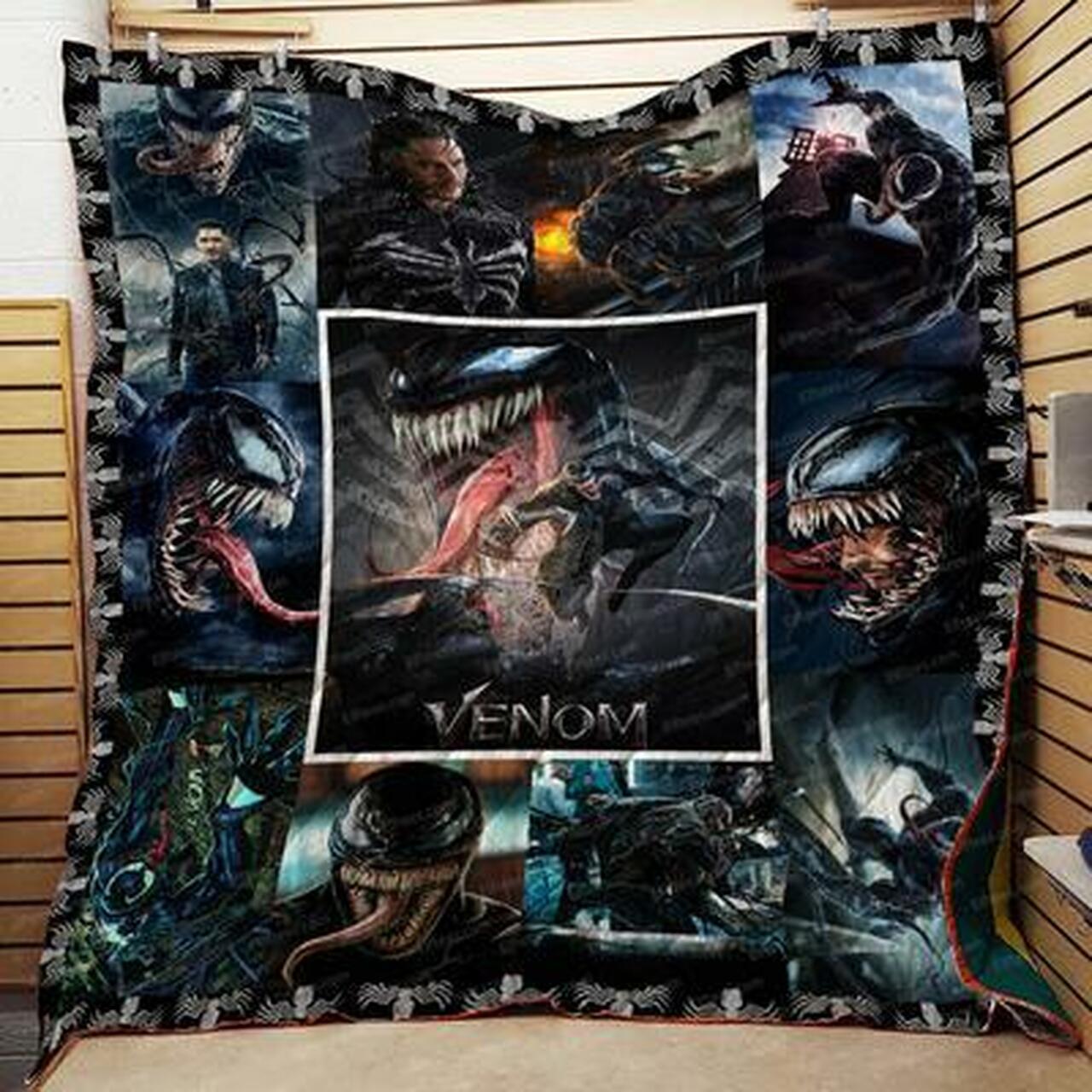Marvel Venom Quilt Blanket Mvn01 Quilt
