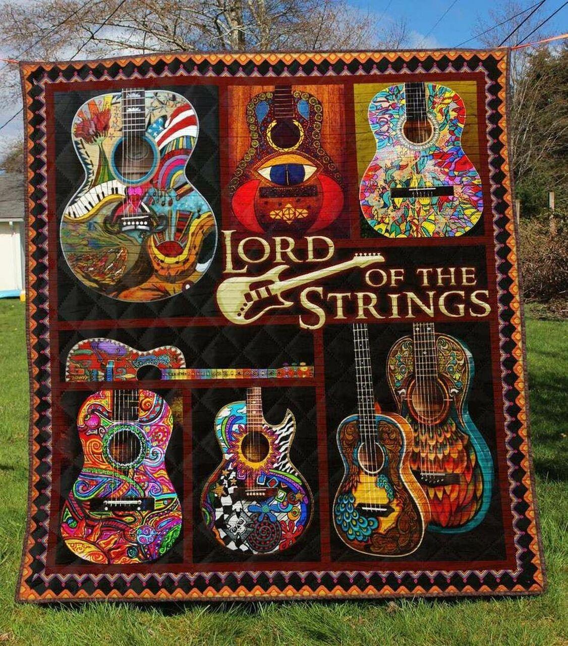Guitar Bi090702B Tbg Quilt Blanket