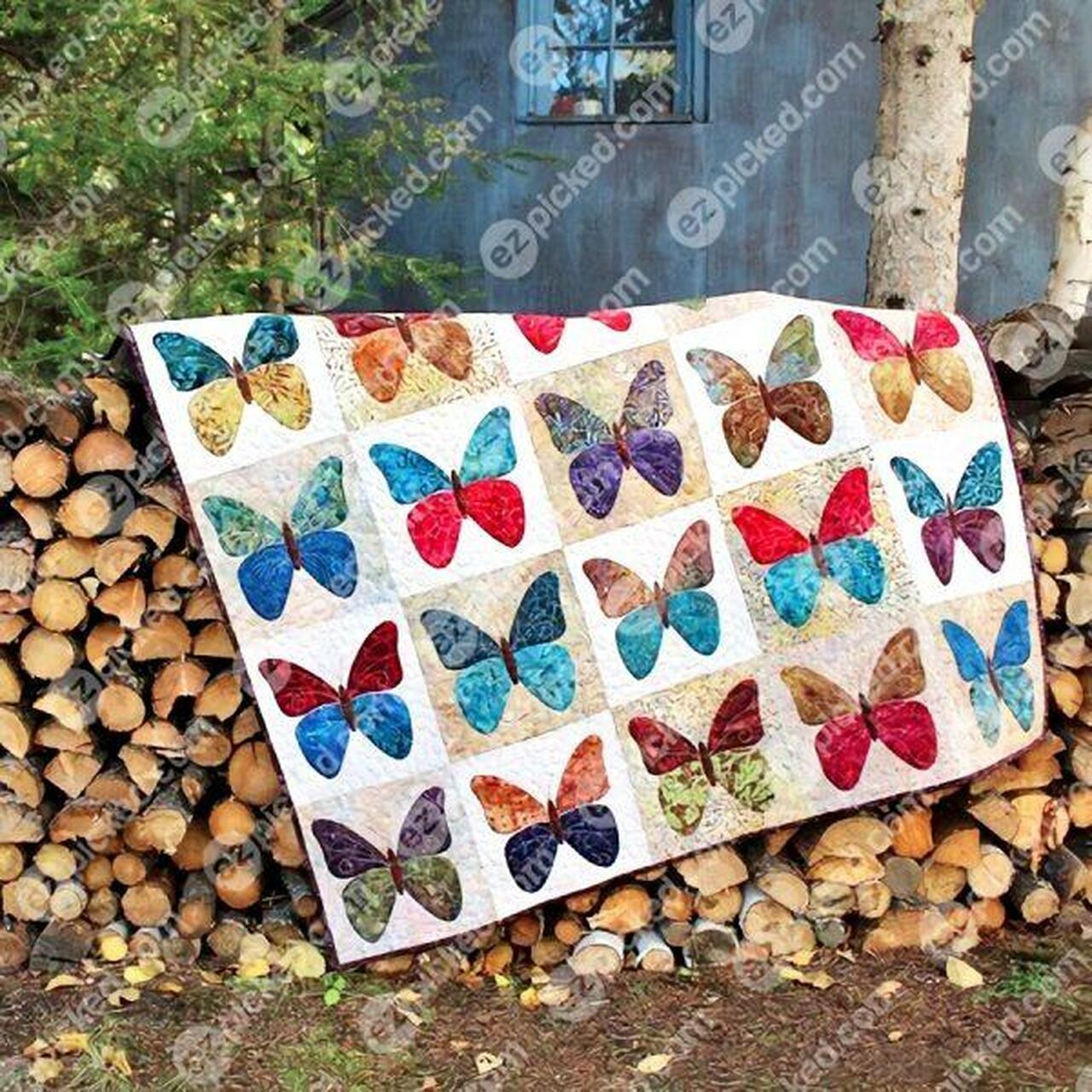 Colorful W Quilt Blanket Yhl3 Quilt