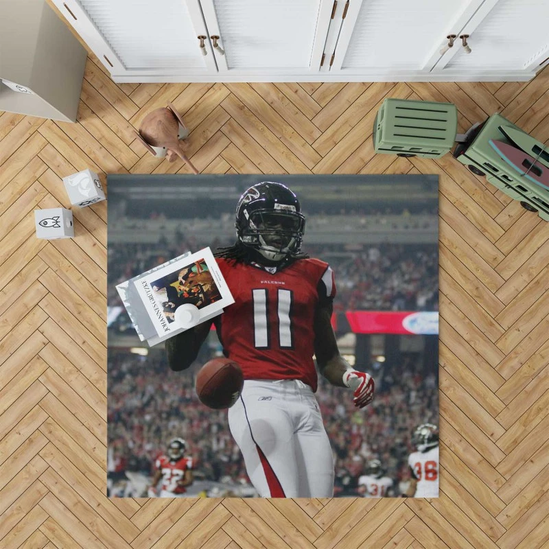 Julio Jones Top Ranked Nfl Football Player Rug