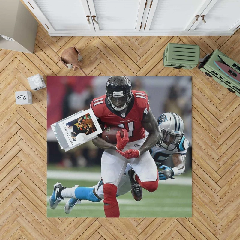 Julio Jones Popular Nfl Football Player Rug