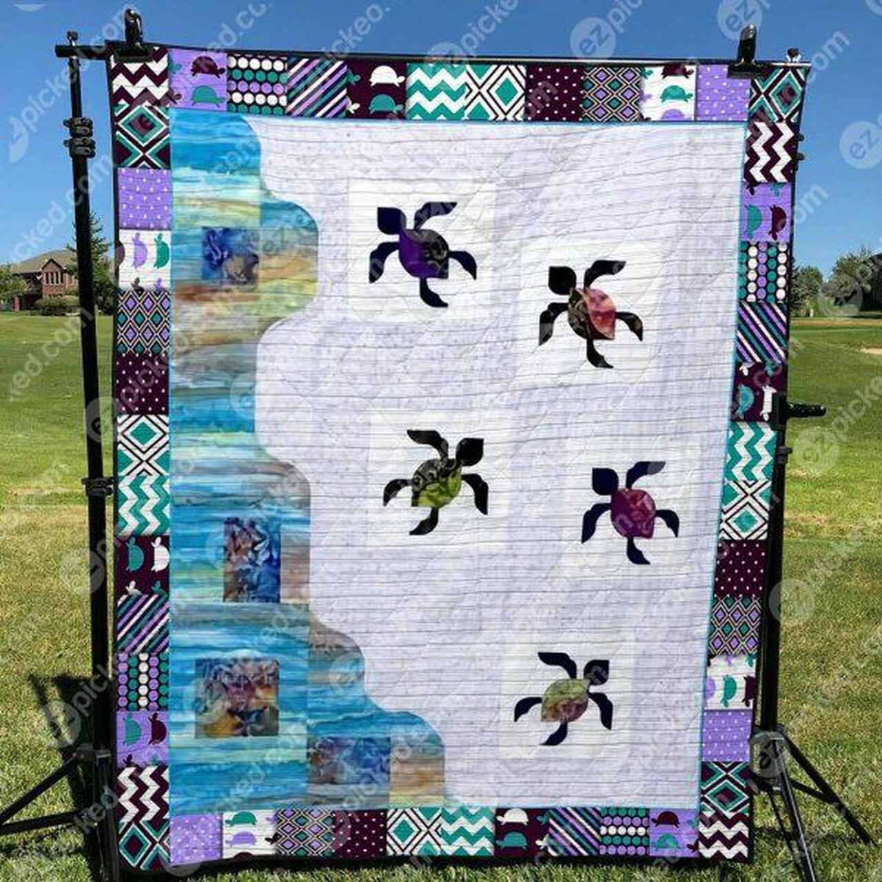 Little Tur Quilt Blanket Yhn2 Quilt