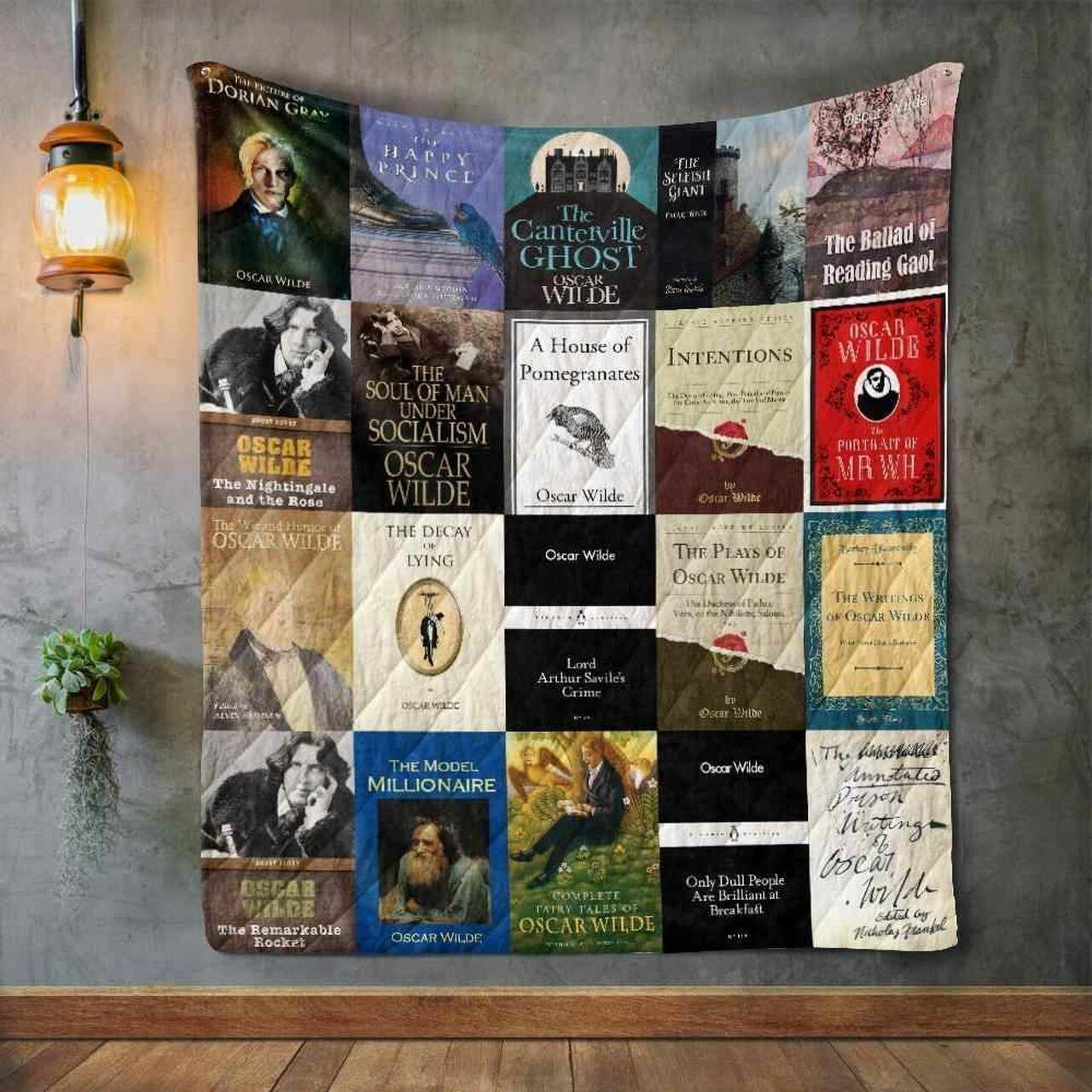 Oscar Wilde B Blanket Th1707 Quilt