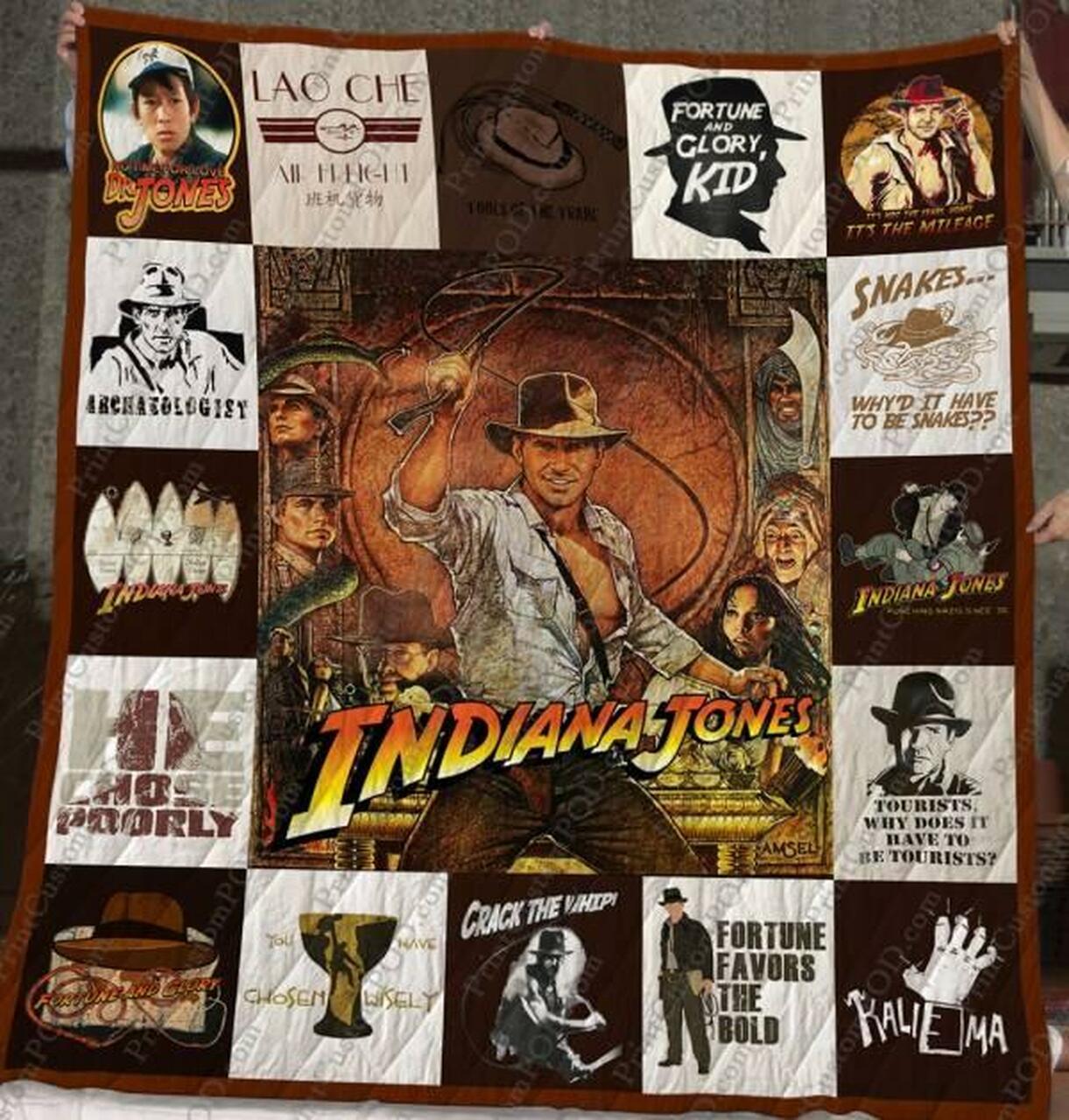 Indiana J Quilt Blanket M120642 Quilt